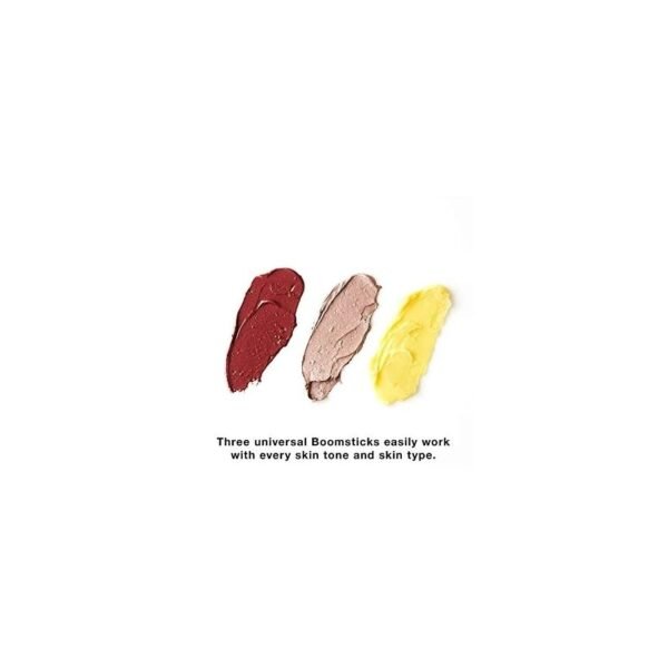 BOOM! by Cindy Joseph Cosmetics Boomstick Trio – 3 Pack Boom Makeup Sticks for Older Women & Mature Skin – Blush Stick, Highlighter Stick & Moisturizer